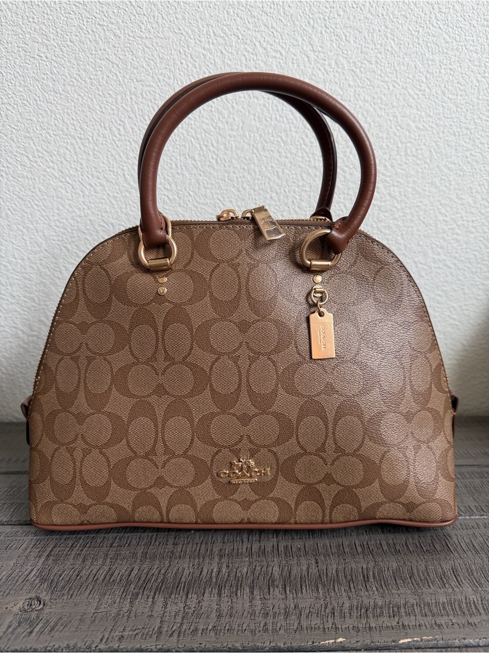 Coach Katy Satchel NWOT